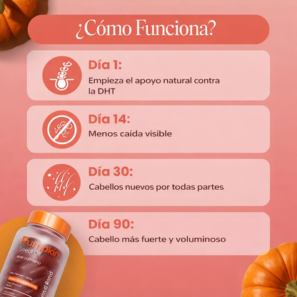 Cápsulas blandas de aceite de calabaza